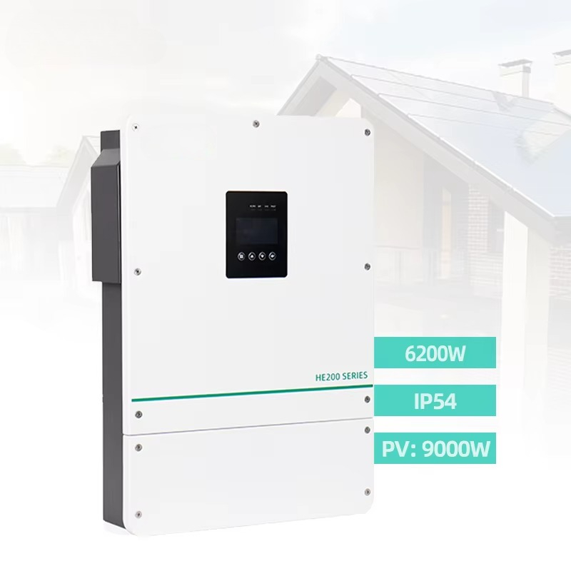 Hybrid Solar Inverter - Wysokiej jakości, konkurencyjna cena, IP54, 6.2kW,