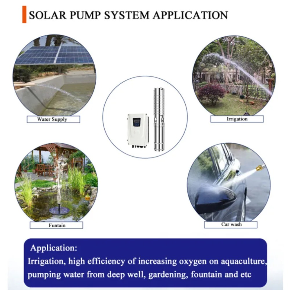 Solar Water Pump - Pompa solarna głębinowa do studni 3