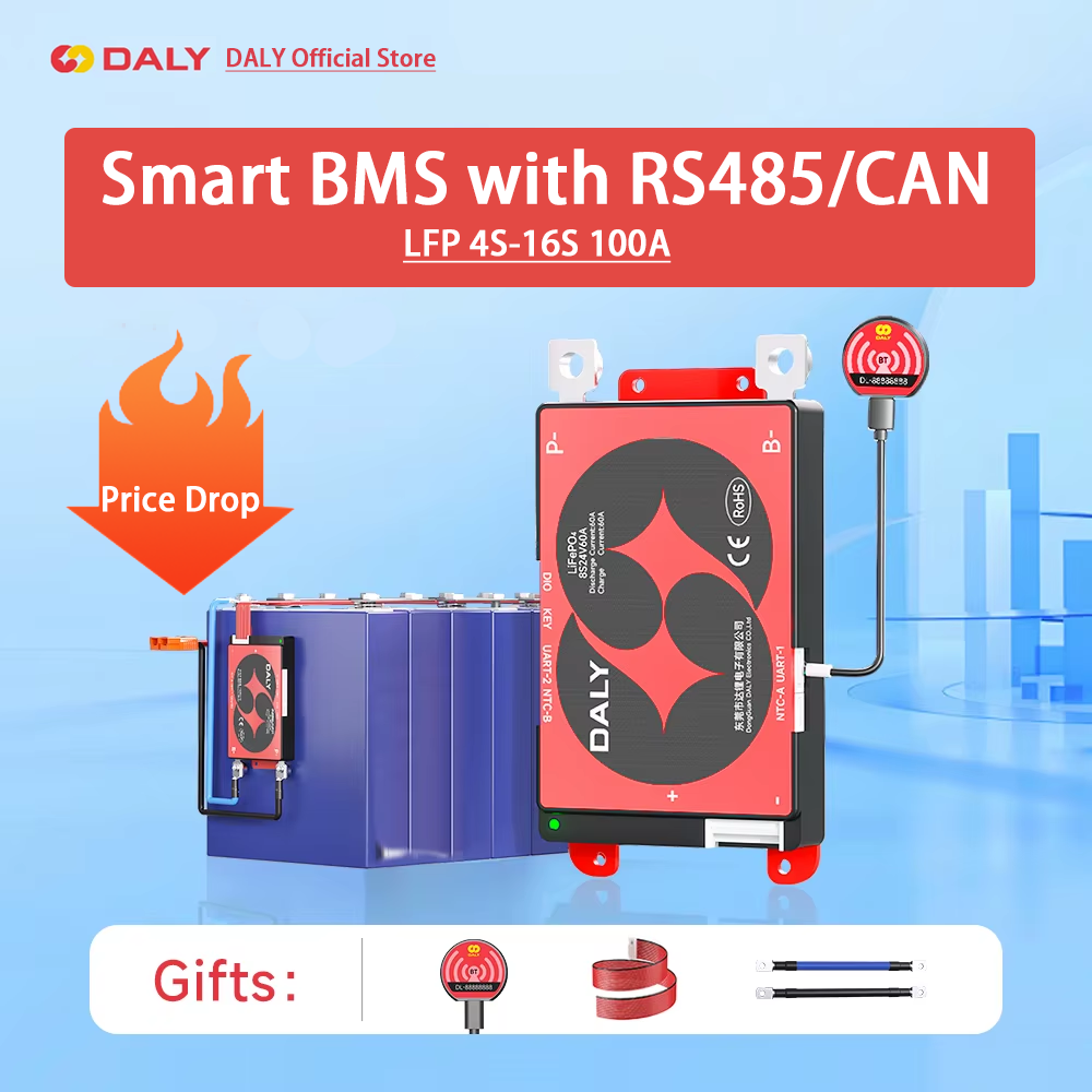 Daly Smart BMS 4S Lifepo4 12V  – Smart Bms recenzja i cena