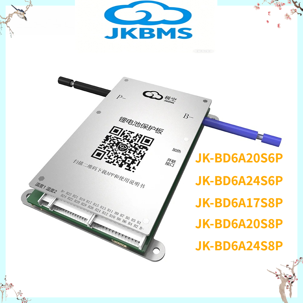 JK BMS JK-BD6A20S6P 60A 80A Sm – Smart Bms recenzja i cena