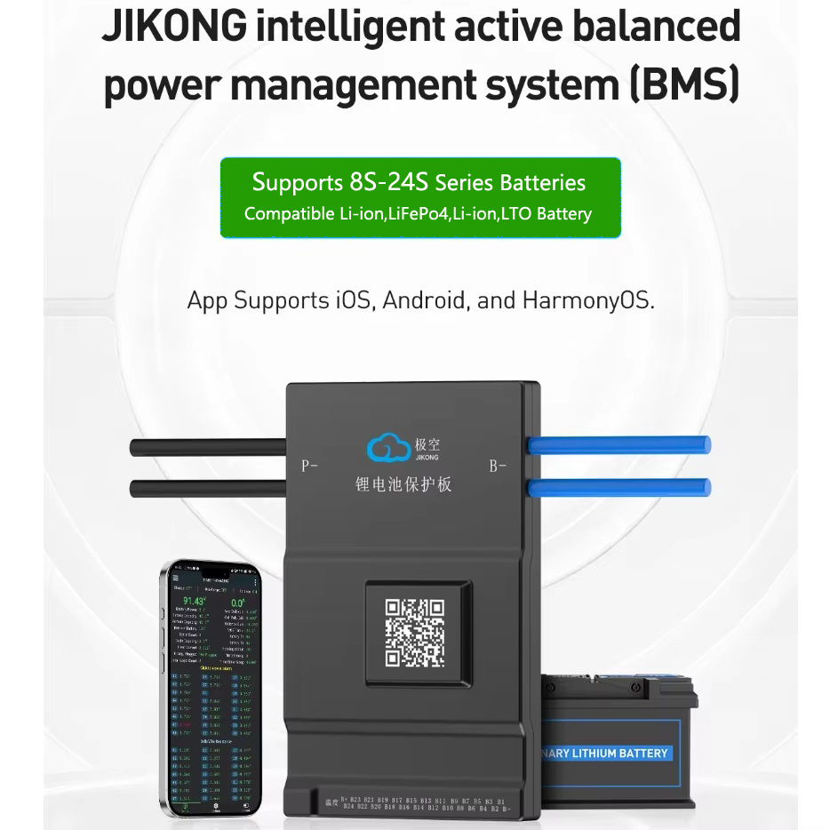 JK BMS Aktywny Balanser 150A 2 – Smart Bms recenzja i cena