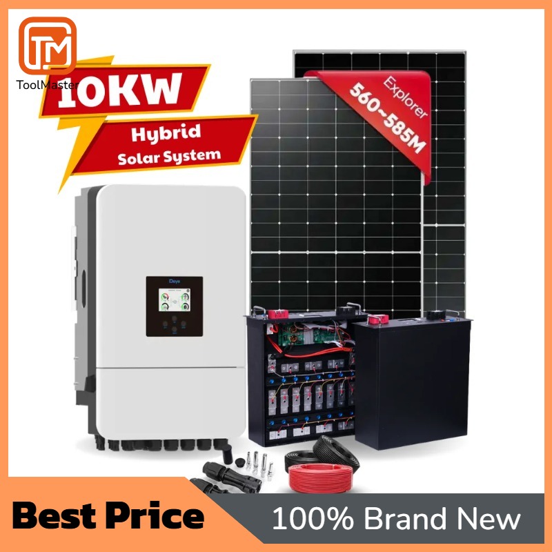 【Gorąca Wyprzedaż】10KW System  – Hybrid Solar Inverter recenzja i cena